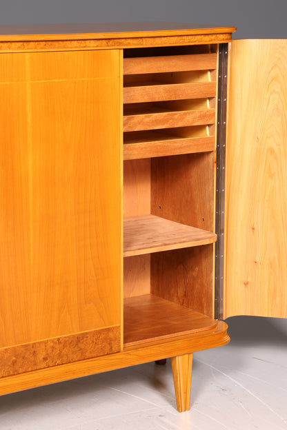 Traumhafter Mid Century Highboard Retro 60er Jahre Schrank Kommode Vintage Designklassiker Holz