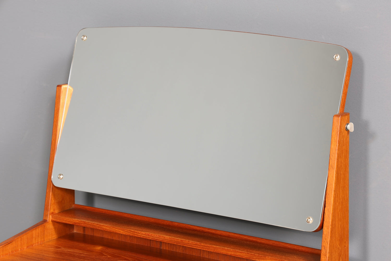 Wunderschöner Mid Century Schminktisch Danish Design Frisiertisch Retro Schreibtisch Teak Holz Vintage Tisch 60s