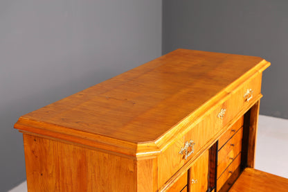 Wunderschöner Antiker Biedermeier Sekretär um 1880 Gründerzeit Echt Holz Schreibsekretär Antik