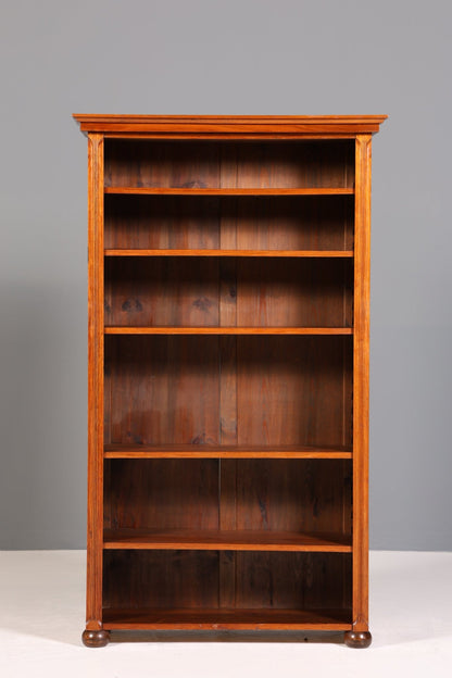Wunderschönes Englisches Antik Regal Bücherregal Buchablage echt Holz Bookshelf Bibliothek