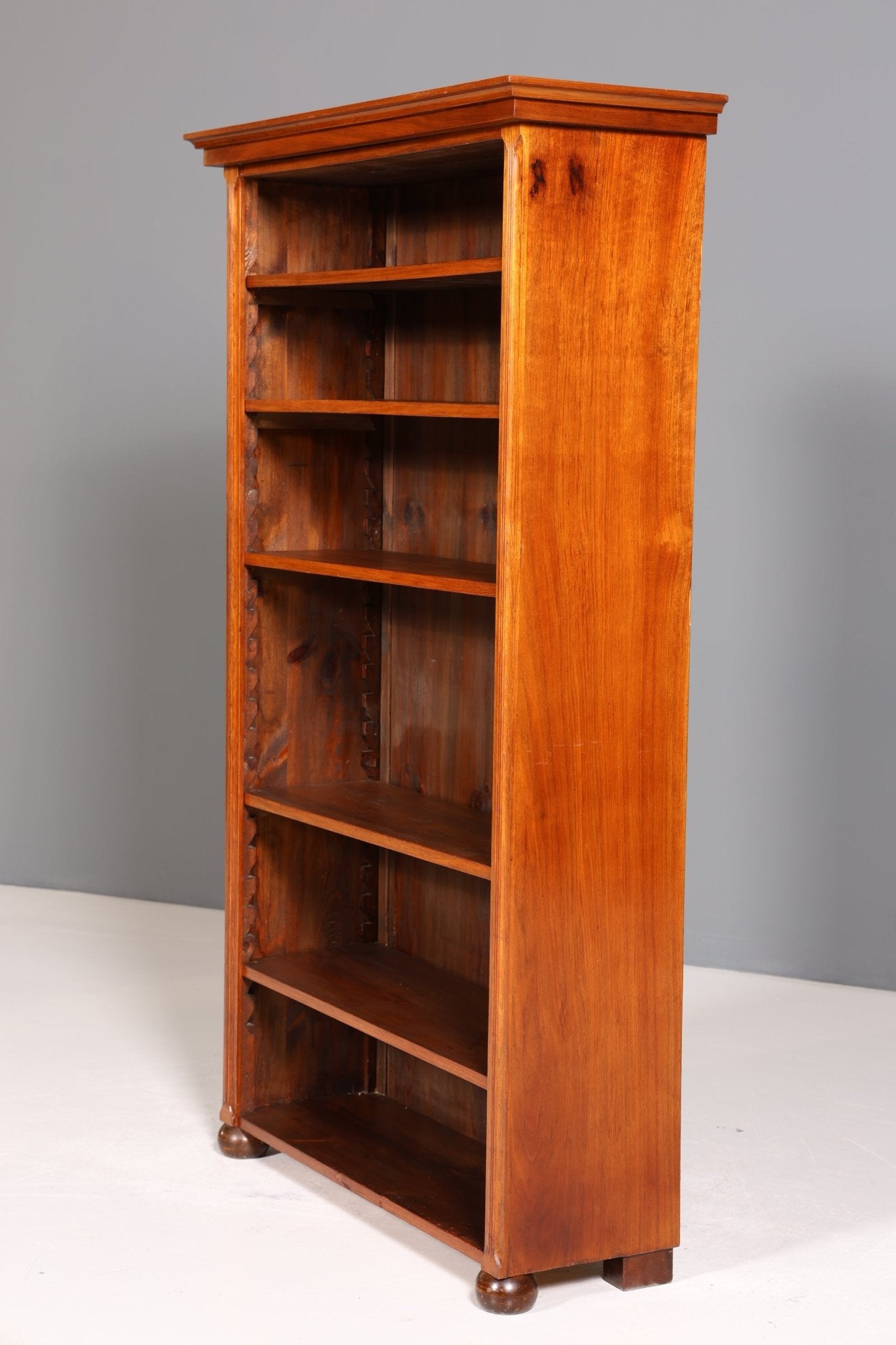 Wunderschönes Englisches Antik Regal Bücherregal Buchablage echt Holz Bookshelf Bibliothek