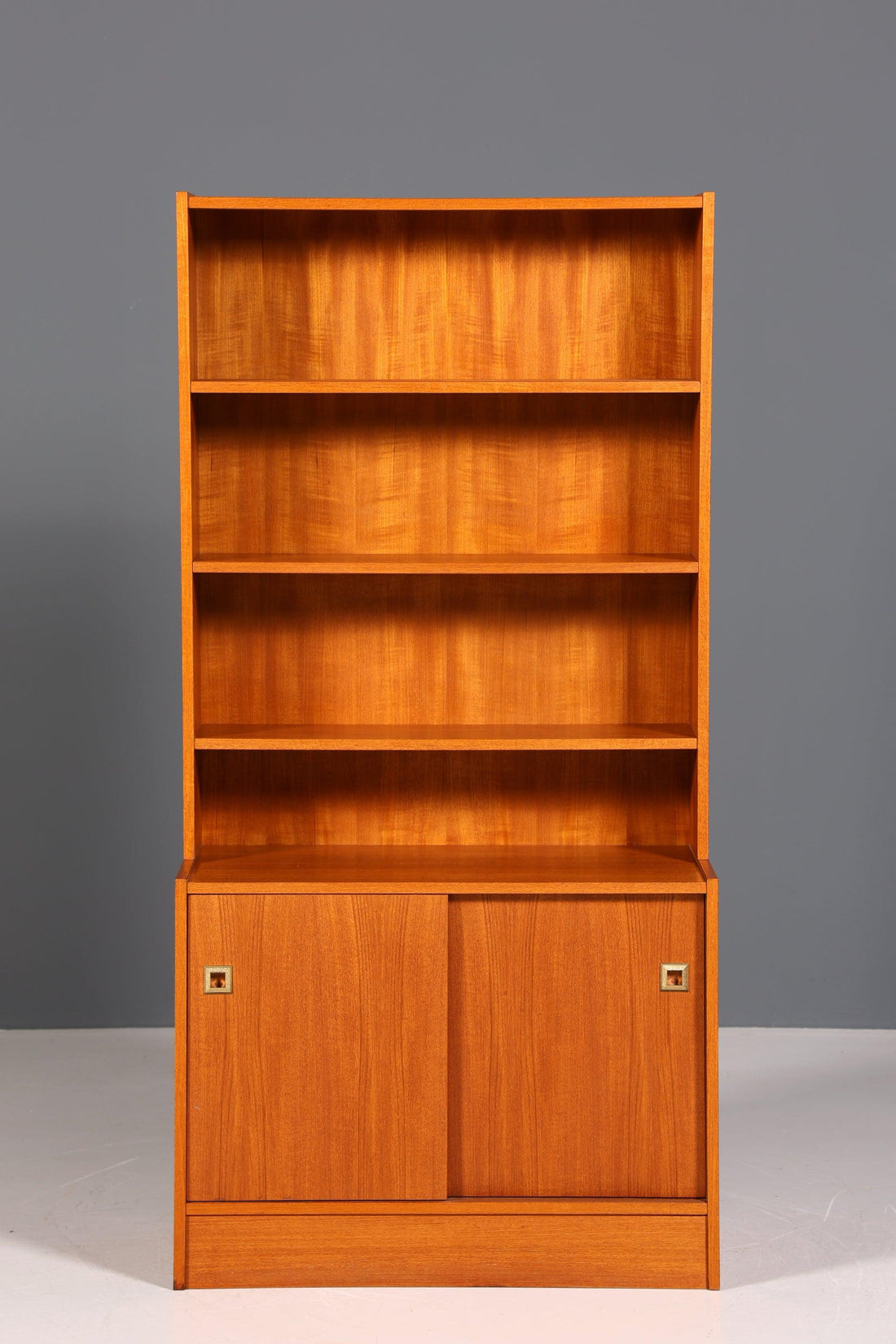 Traumhaftes Mid Century Regal Vintage Schrank Retro Bücherregal 60er Jahre Bookshelf