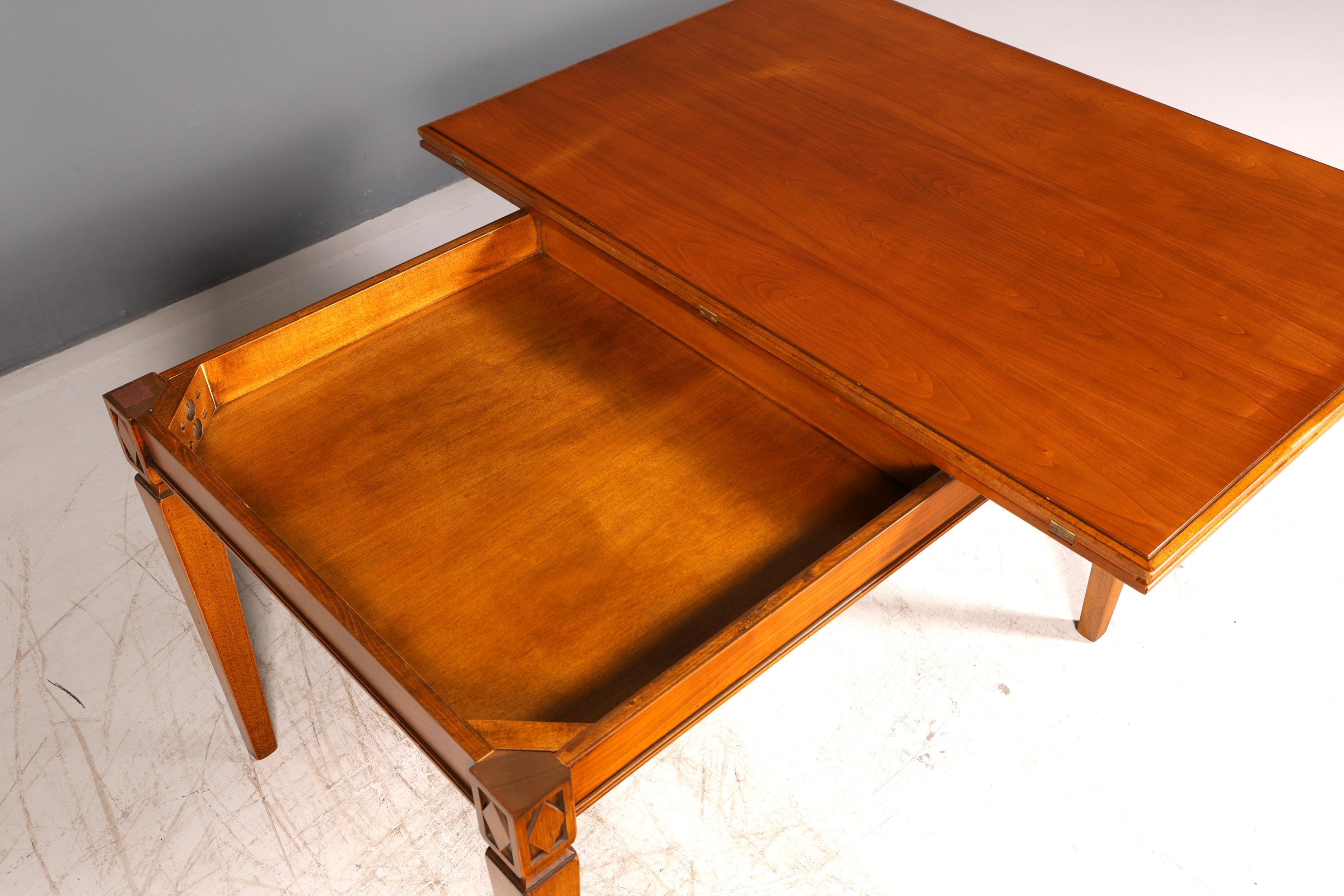 Dreamy Original Selva Table in Antique Style, Villa Borghese Extendable Dining Table and Kitchen Table