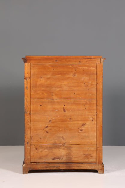 Wunderschöner Biedermeier Sekretär Vertiko Antik Kommode Louis Philippe Schreibkommode
