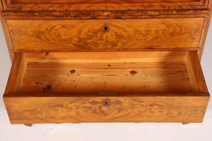 Wunderschöner Biedermeier Sekretär Vertiko Antik Kommode Louis Philippe Schreibkommode
