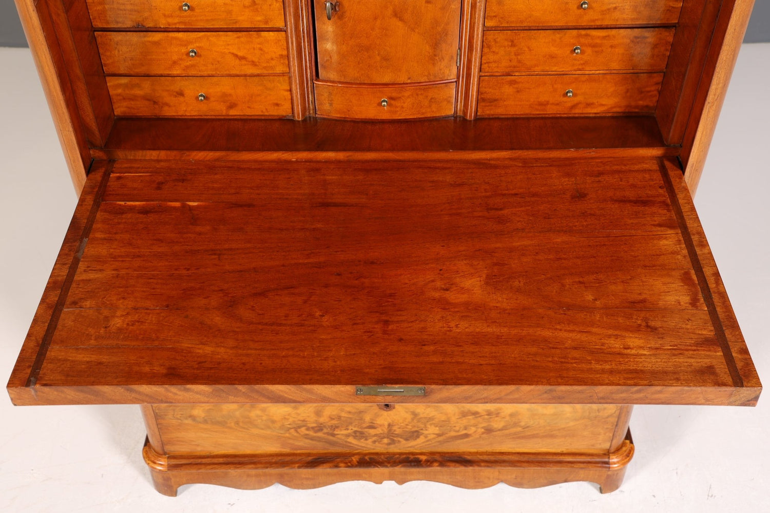 Wunderschöner Biedermeier Sekretär Vertiko Antik Kommode Louis Philippe Schreibkommode