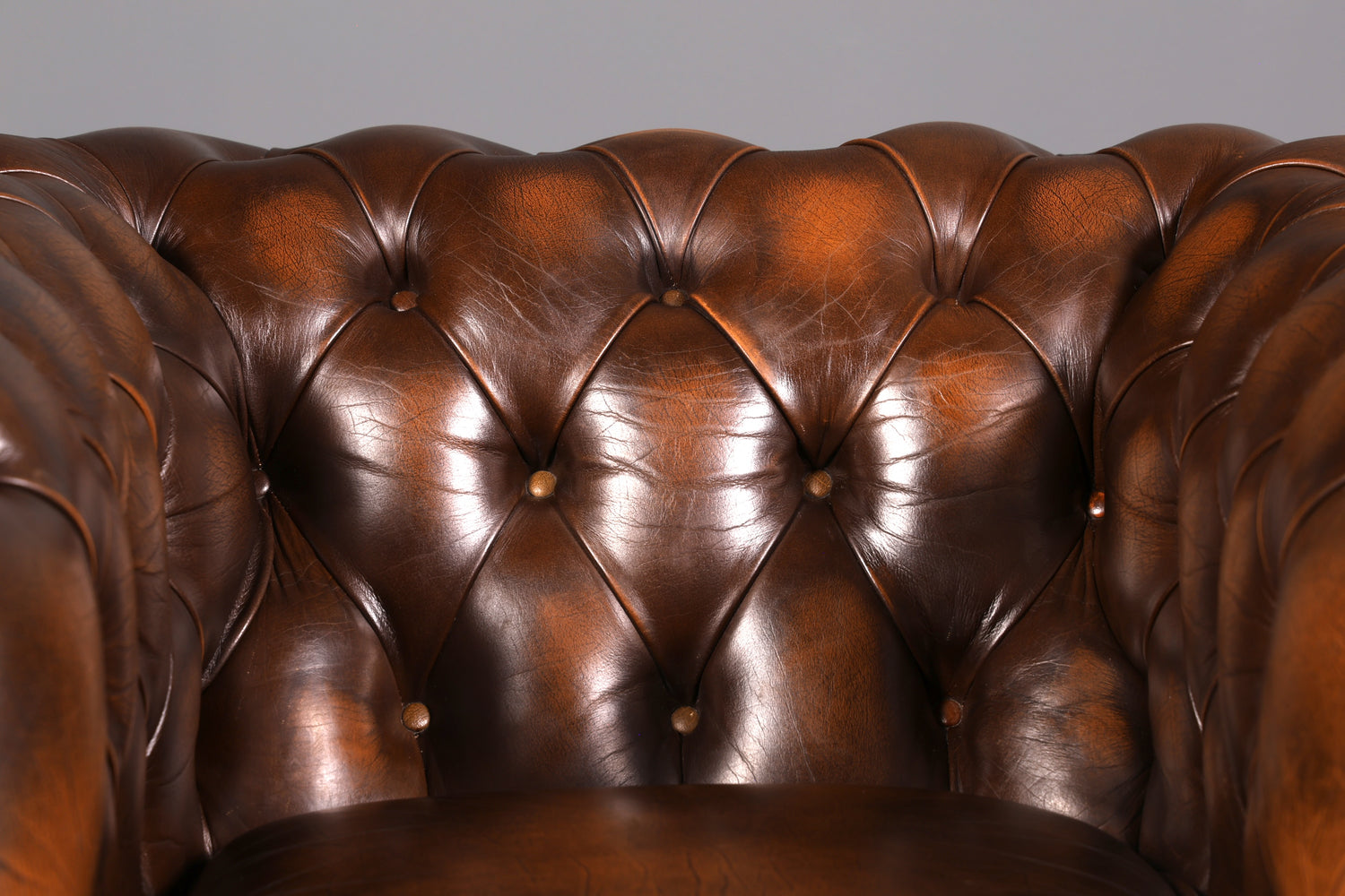 Stilvoller Original Chesterfield Sessel Englischer Armlehnsessel Englisch Herrensessel 2 von 2