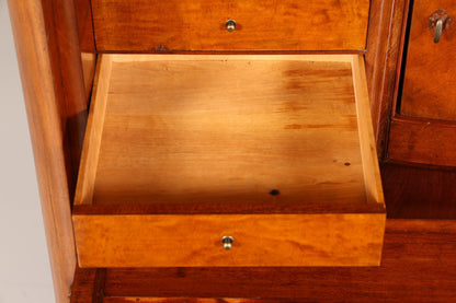 Wunderschöner Biedermeier Sekretär Vertiko Antik Kommode Louis Philippe Schreibkommode