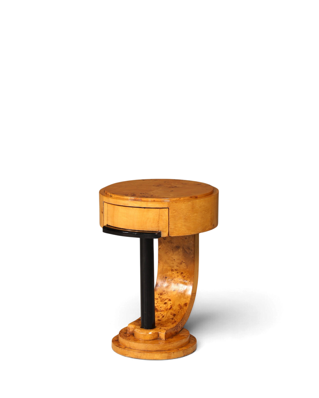 Traumhafter Art Deco Stil Beistelltisch Antik Stil Tisch Luxus Ablagetisch Birke Kommode