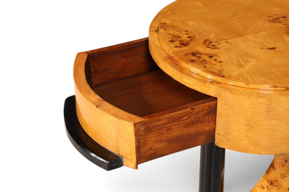 Traumhafter Art Deco Stil Beistelltisch Antik Stil Tisch Luxus Ablagetisch Birke Kommode