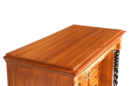 Traumhafter Gründerzeit Sekretär Vertiko Highboard Louis Philippe Kommode um 1880