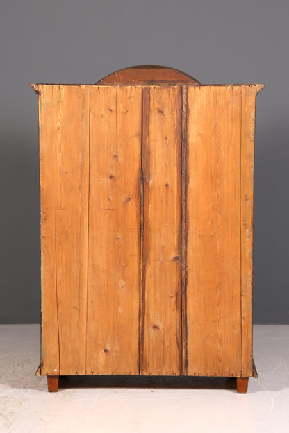 Wunderschöner Antiker Bauernschrank Barock Dielenschrank Kleiderschrank Wäscheschrank Massivholz
