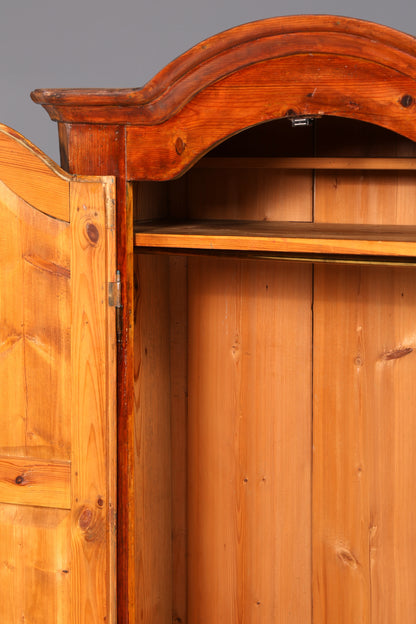 Wunderschöner Antiker Bauernschrank Barock Dielenschrank Kleiderschrank Wäscheschrank Massivholz