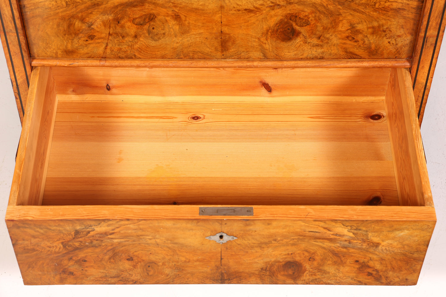 Traumhafter Louis Philippe Sekretär um 1880 Gründerzeit Chiffoniere Vertiko Schrank Semainier