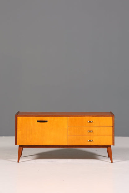 Traumhaftes Mid Century Sideboard Vintage TV Kommode 60s Schrank Flurkommode Klappschrank