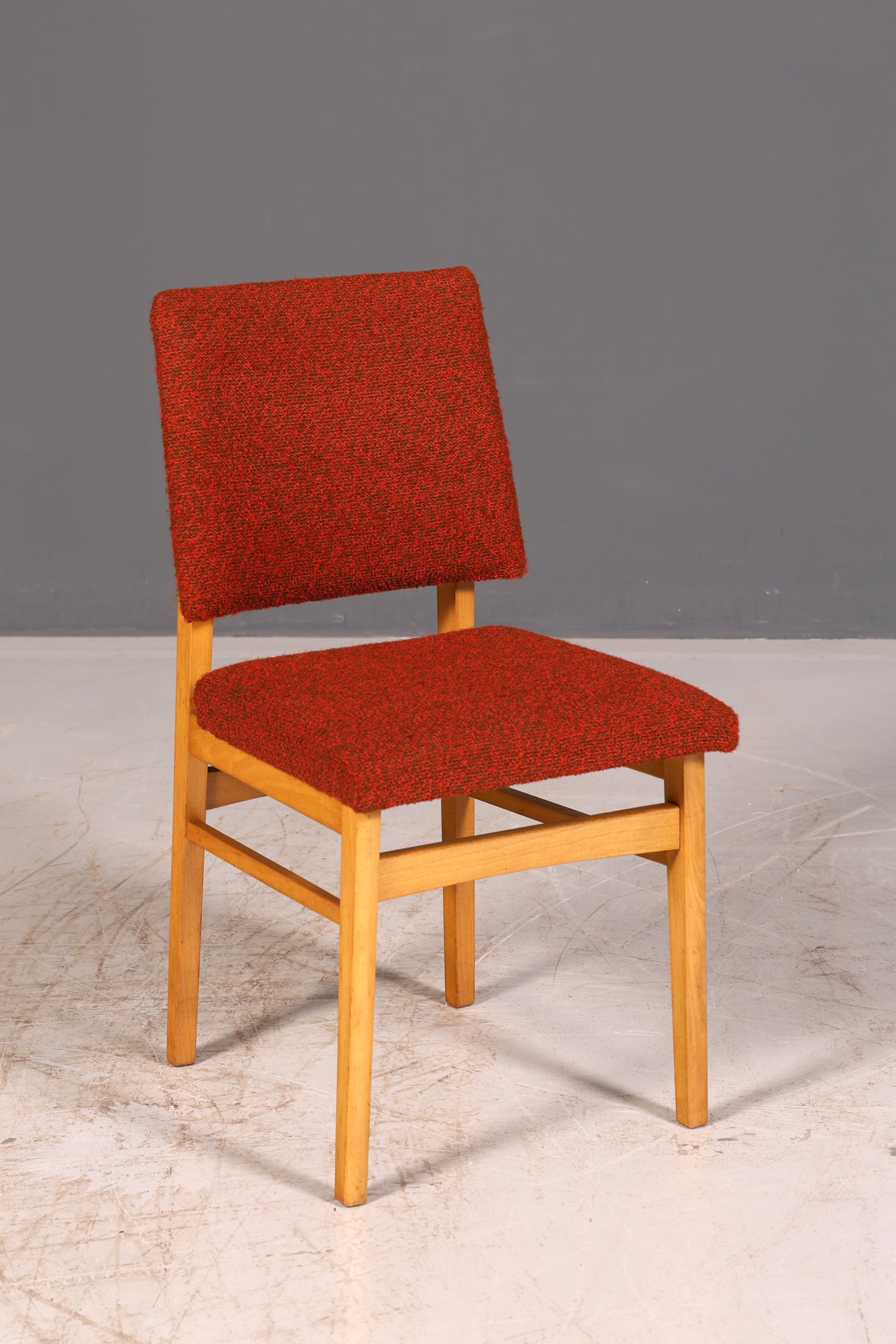 Elegant set of 6 mid-century dining chairs, vintage chair set, kitchen chairs, chair set, retro upholstered chairs, 1960s