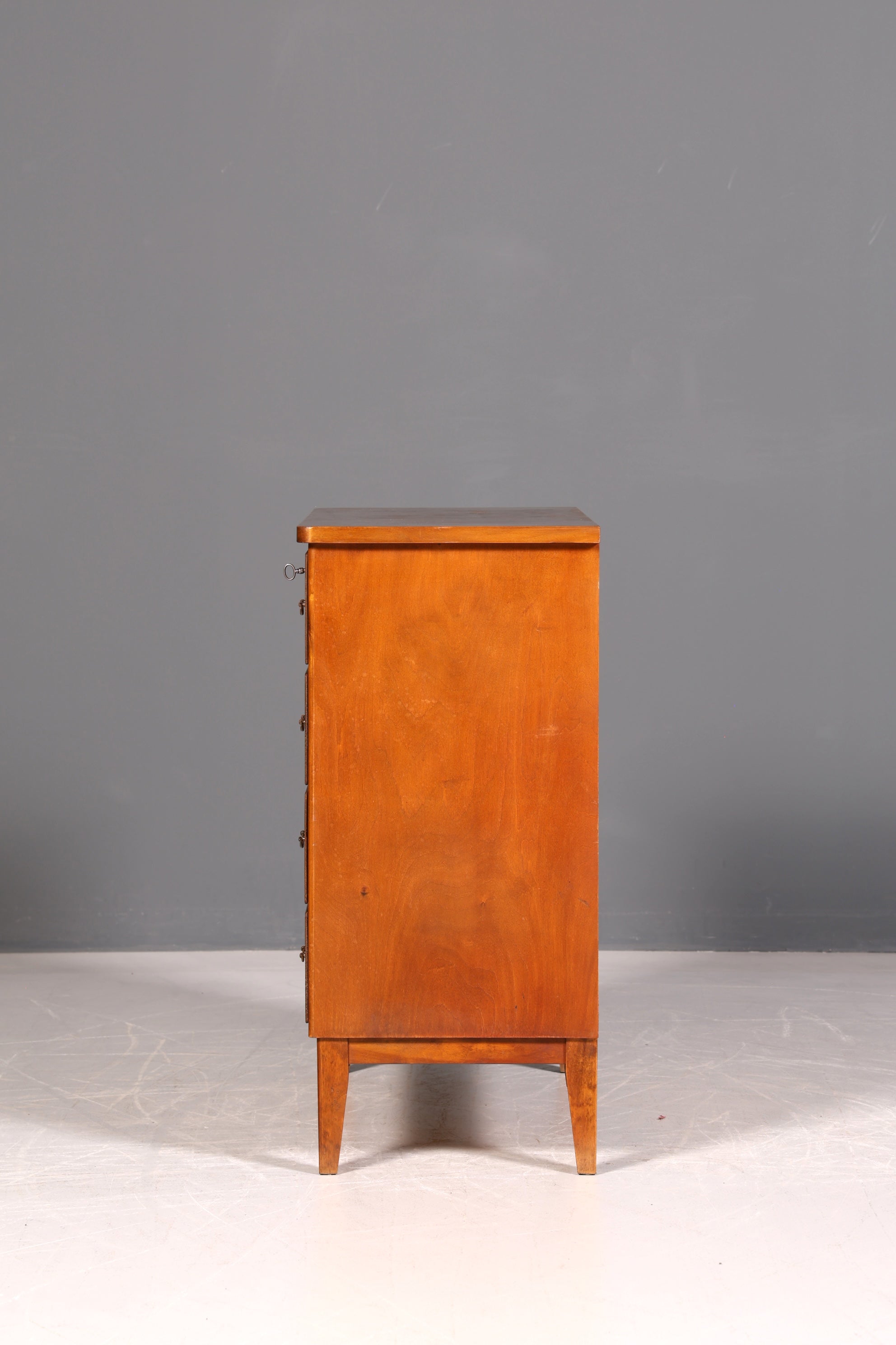 Wunderschöne Mid Century Schubladenkommode Vintage Flurkommode 60s Sideboard Designklassiker Holz
