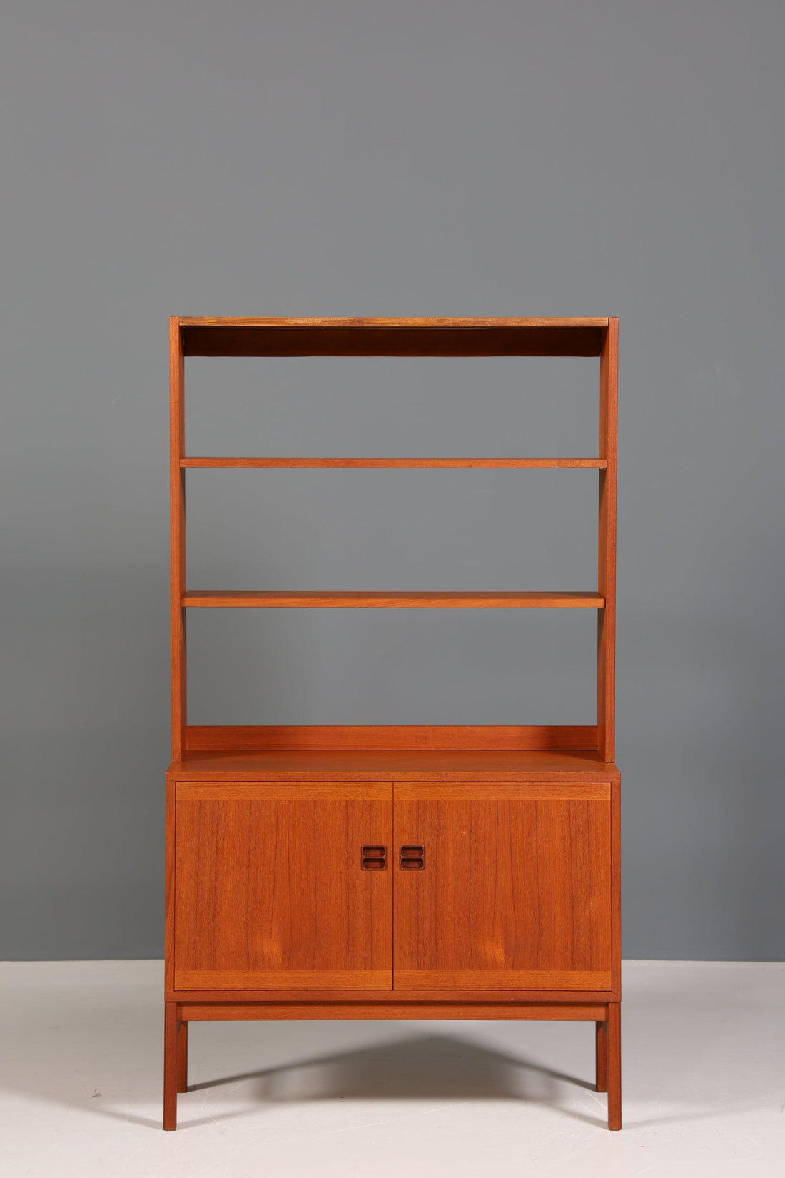 Traumhaftes Mid Century Regal "Made in Denmark" Teak Holz Bücherregal Schrank