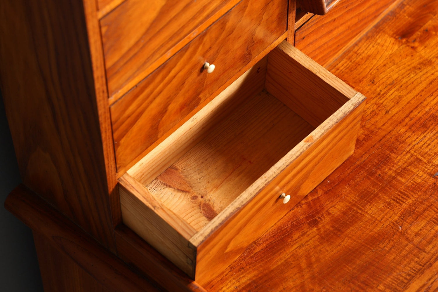 Wunderschöne Gründerzeit Kommode Antik Louis Philippe Sideboard mit Spiegel Flurkommode
