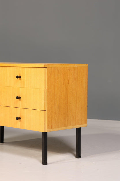 Schlichte Mid Century Kommode Vintage Flur Kommode Retro Klappkommode 70s - Kommode