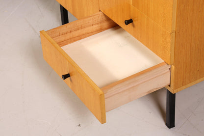 Schlichte Mid Century Kommode Vintage Flur Kommode Retro Klappkommode 70s - Kommode