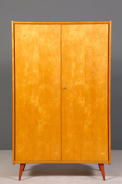 Traumhafter Mid Century Kleiderschrank Vintage Schrank Retro Wäscheschrank VEB