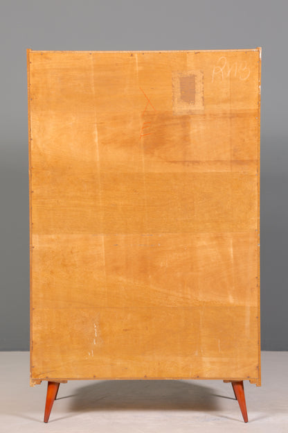Traumhafter Mid Century Kleiderschrank Vintage Schrank Retro Wäscheschrank VEB