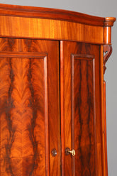 Traumhafter Louis Philippe Eckschrank Antik Gründerzeit Schrank um 1880