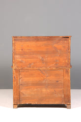 Beeindruckender Louis Philippe Sekretär Antik Rollladen Sekretär Nussbaum Schreibtisch Aufsatzsekretär