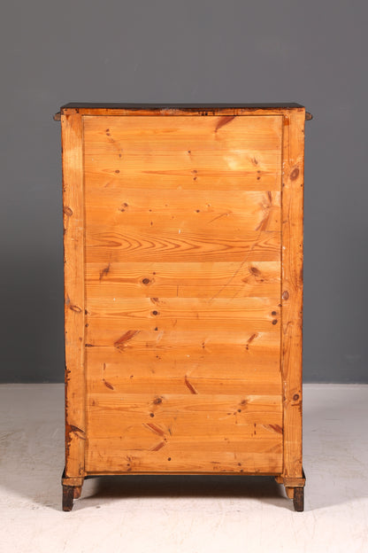 Beautiful German Gründerzeit chest of drawers, Art Nouveau vertiko, drawer chest, chiffoniere, antique linen cabinet, vintage