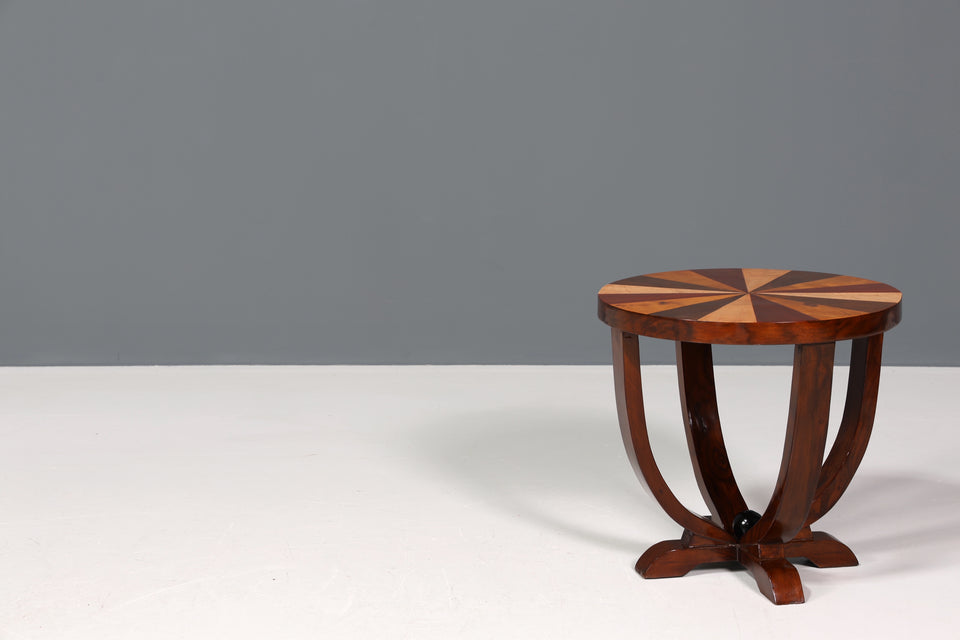 Stilvoller Art Deco Design Tisch Luxus Couchtisch Beistelltisch bunter Ablagetisch