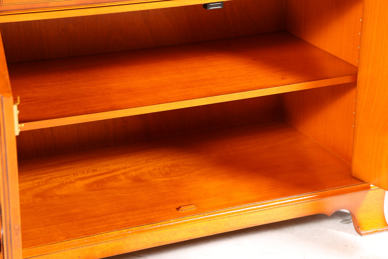 Stilvoller Englischer Sekretär Original Heldense Büro Schreibtisch Eibe Antik 60S Schreibkommode UK Schrank