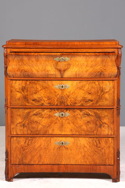 Wunderschöne Louis Philippe Kommode Gründerzeit Schubladen Kommode um 1880