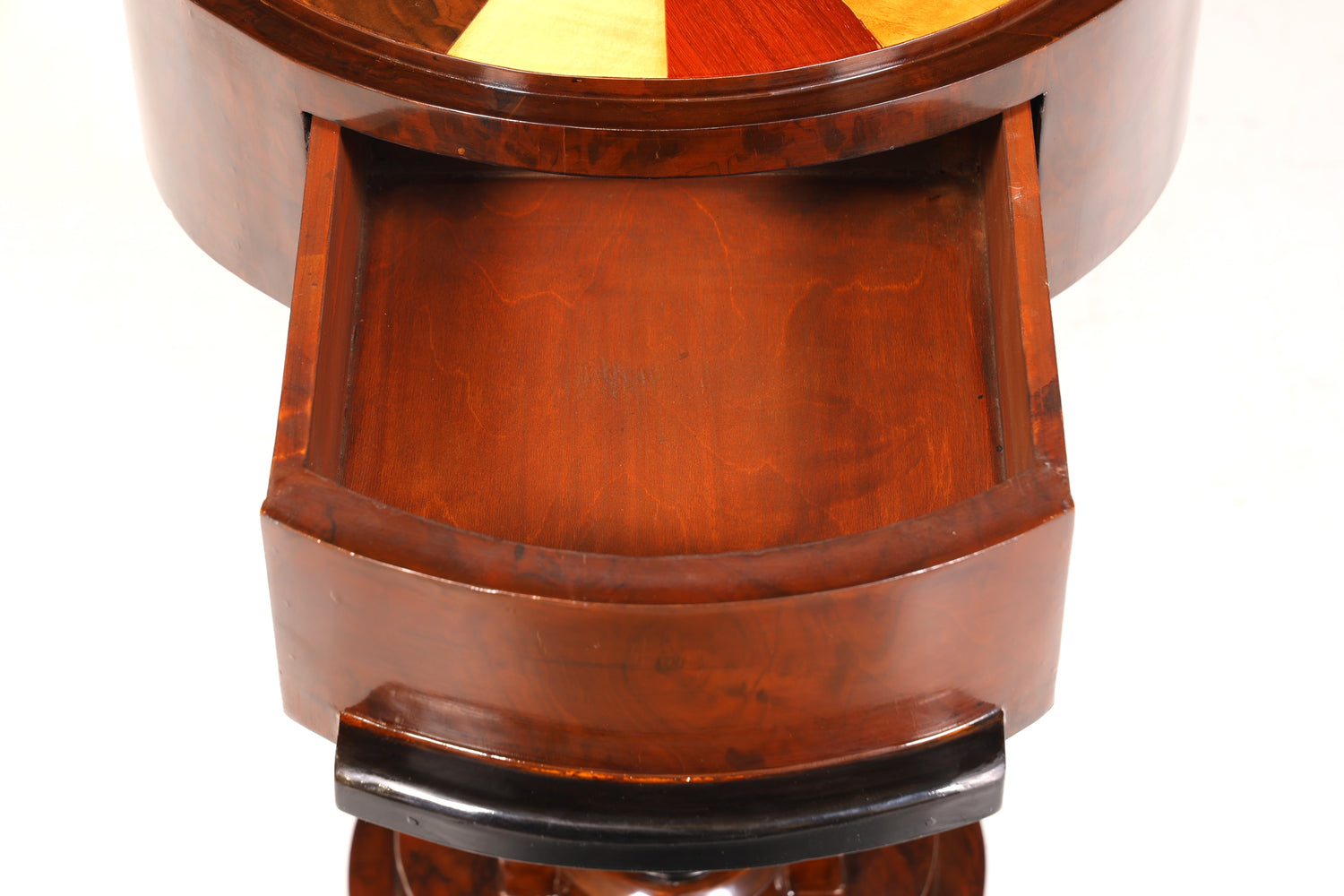 Wunderschöne Art Deco Stil Kommode Beistelltisch Nachtisch Ablagetisch bunt