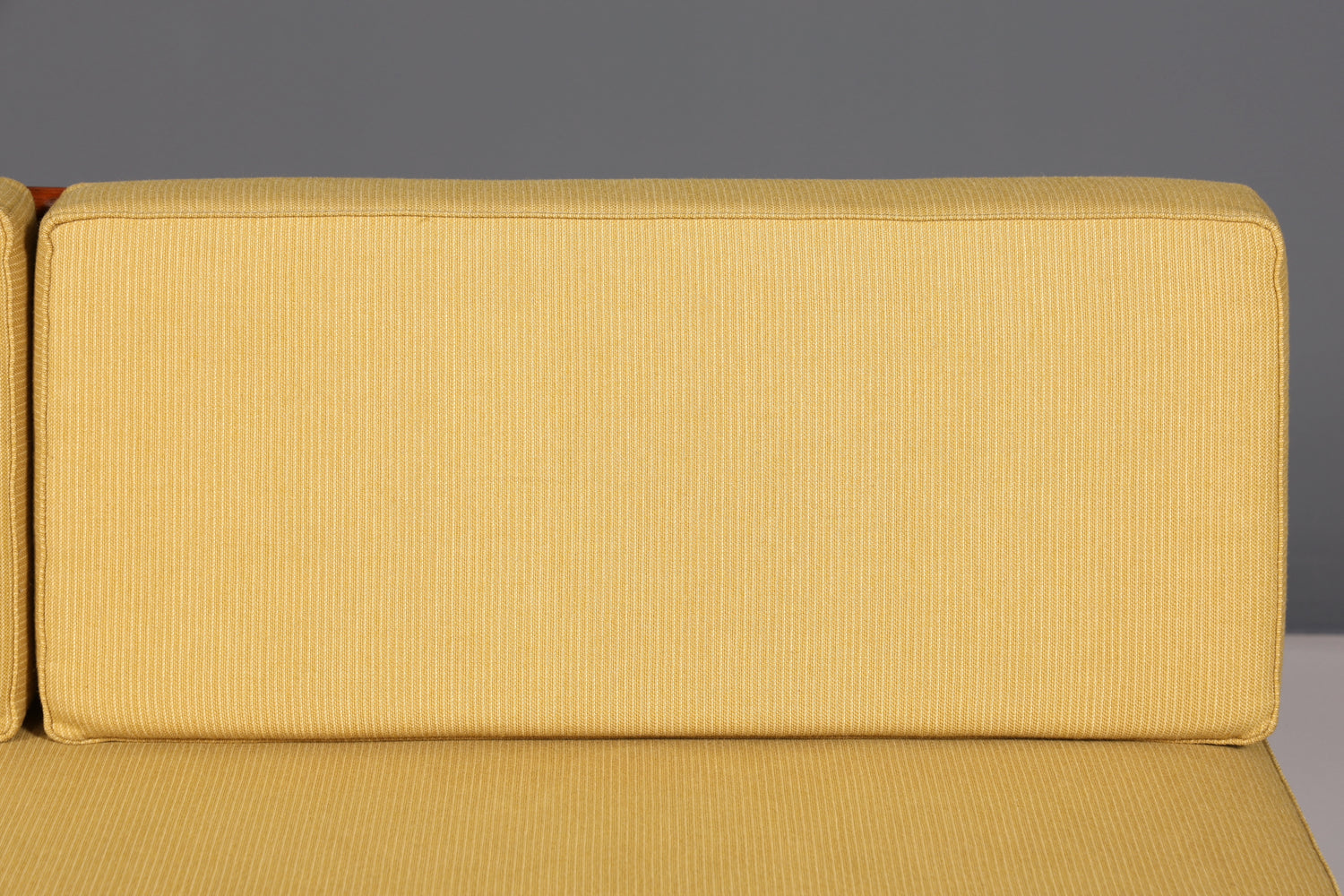 Seltenes Original Knoll Antimott Sofa Mid Century Couch Daybed Teak Holz 3-Sitzer Sofa Schlafsofa
