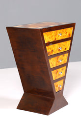 Traumhaftes Art Deco Stil Highboard Kommode Antik Stil Konsolen Tisch