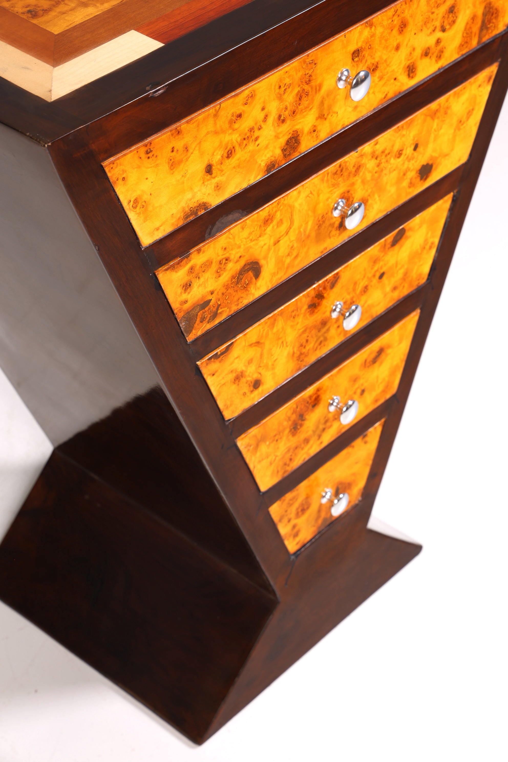 Traumhaftes Art Deco Stil Highboard Kommode Antik Stil Konsolen Tisch