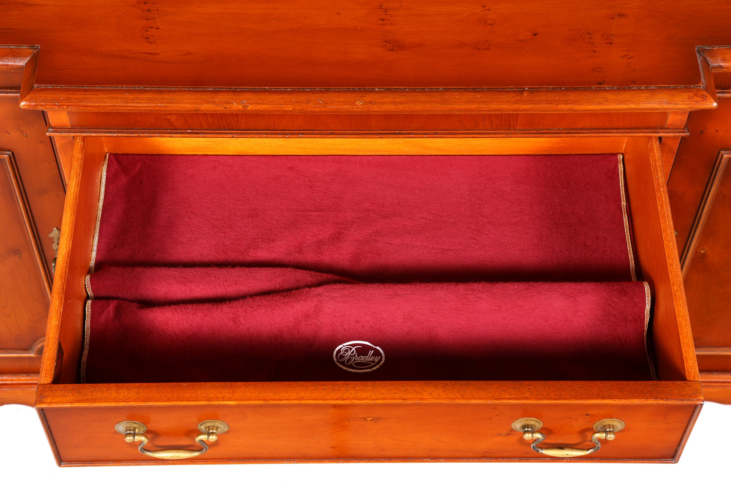 Wunderschöne Englische Vitrine Bücherschrank Buffet Antik Stil Englisch Eibe Glasvitrine Bibliothek