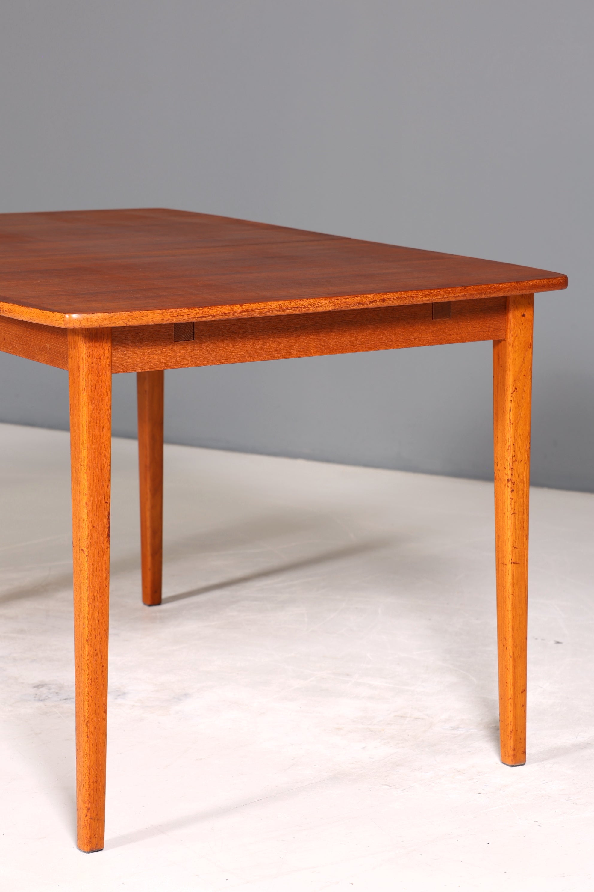 Traumhafter Mid Century Esstisch ausziehbarer Danish Design Teak Holz Küchentisch Esszimmer Tisch