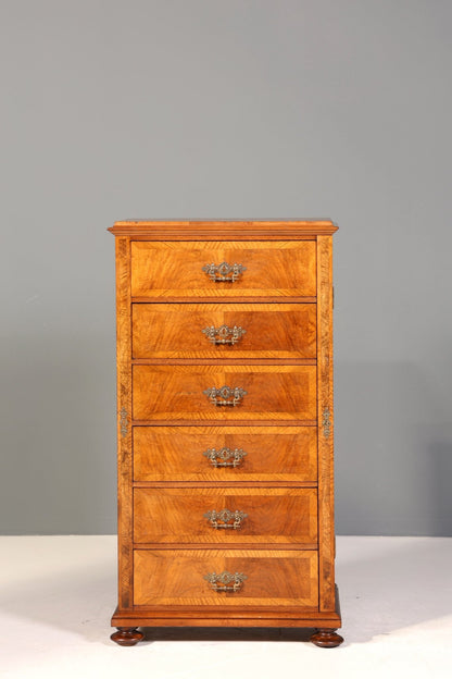 Edles Gründerzeit Vertiko Louis Philippe Kommode um 1880 Schubladenkommode