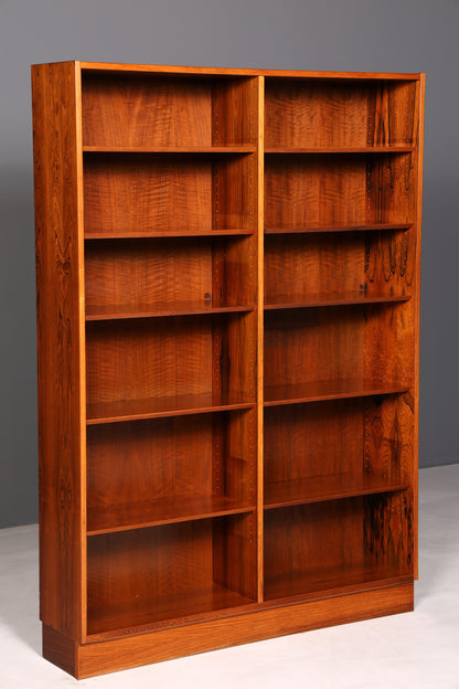 Stunning XXL Original Hundevad Mid-Century shelving unit in rosewood, Danish Design, Made in Denmark, vintage 1960s bookcase
