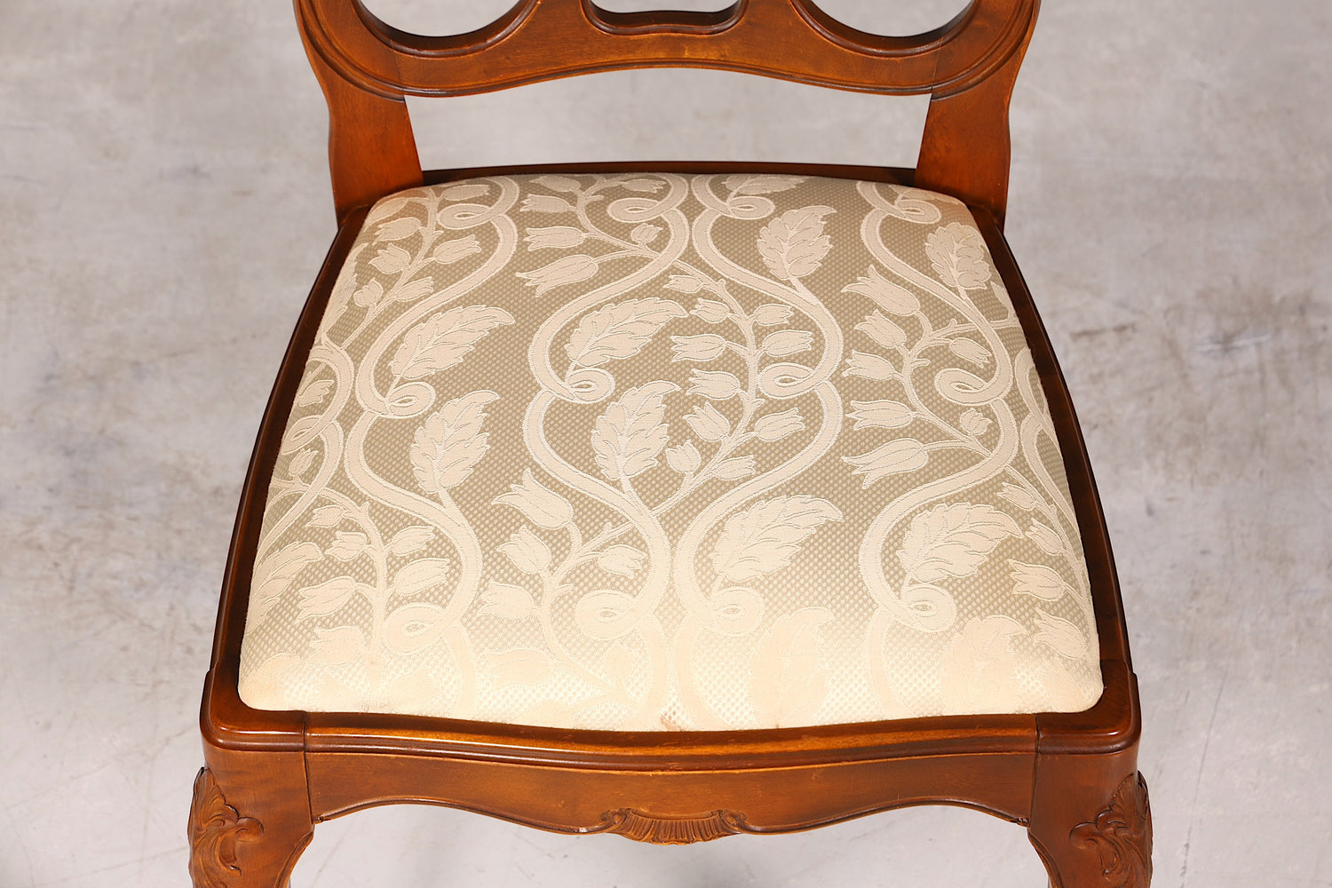 4x Traumhafte Chippendale Stühle Barock Stil Stuhlset Polsterstuhl Set Küchenstühle Esszimmer Stühle