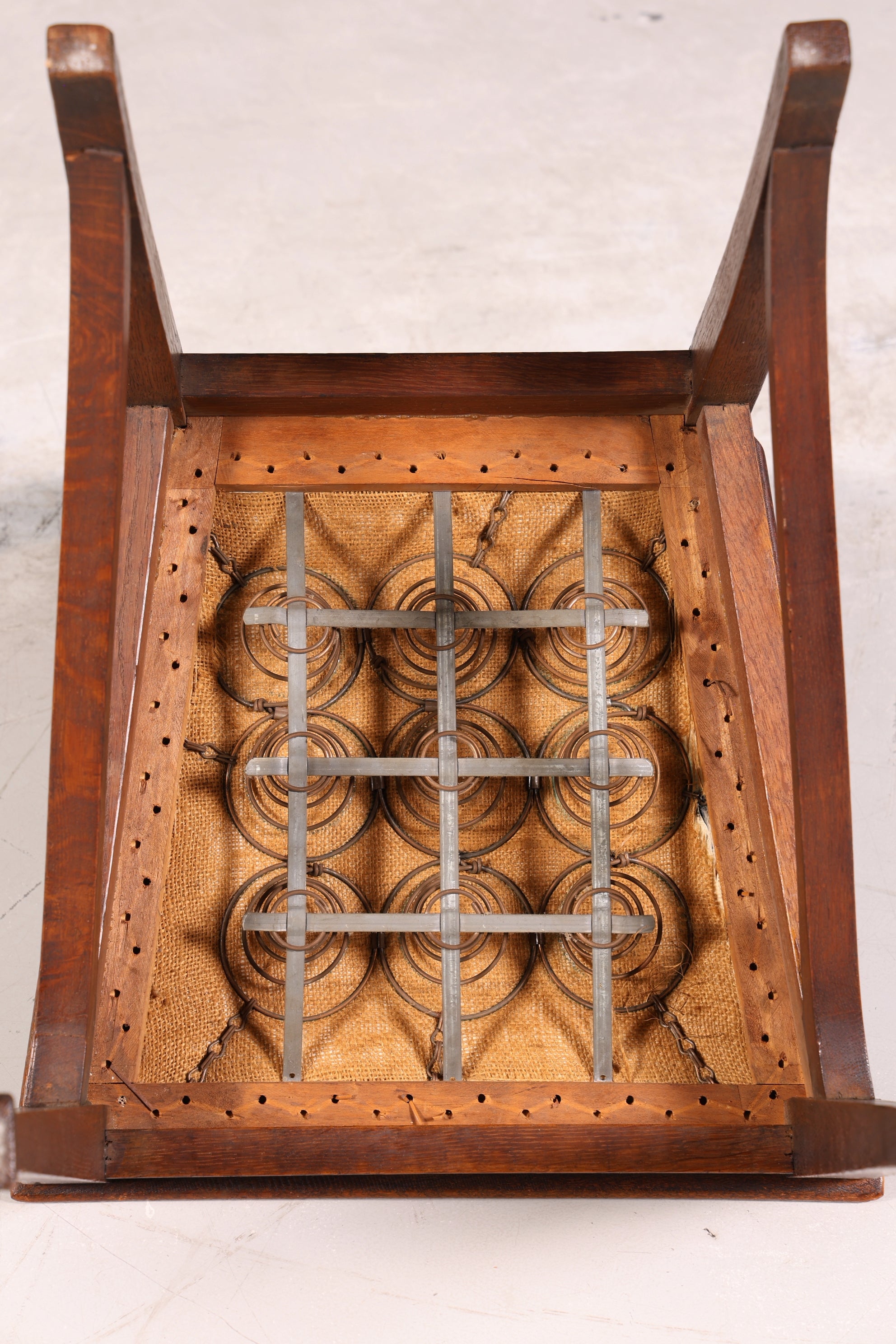 4x Wunderschöne Jugendstil Stühle Antik Stuhl Set Eiche Küchenstühle Esszimmer Stühle um 1900