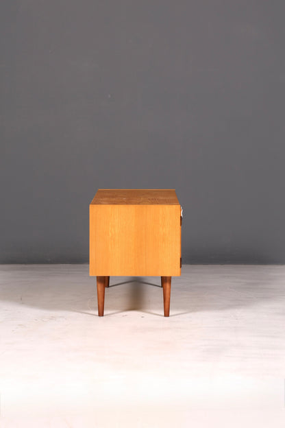 Beautiful Original Hellerau Mid-Century Dresser Model 427 Sideboard TV Cabinet Vintage Solid Wood