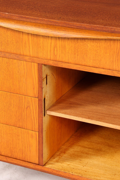 Schlichte Mid Century Kommode Vintage Schrank Retro Flur Kommode 60s Regal Schrank Frisier Kommode
