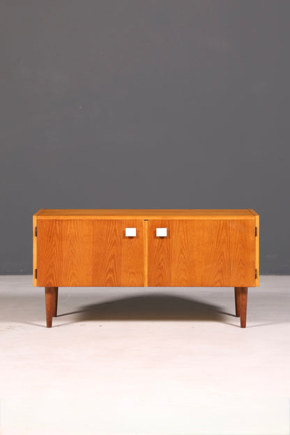 Beautiful Original Hellerau Mid-Century Dresser Model 427 Sideboard TV Cabinet Vintage Solid Wood