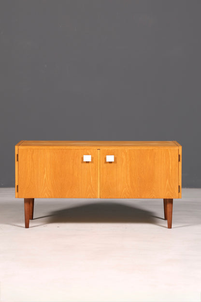 Beautiful original Hellerau mid-century chest of drawers, model 427, sideboard TV cabinet, vintage genuine wood