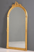 Stilvoller XXL Prunk Barock Stil Standspiegel Antik Stil Gold Ornament Flurspiegel Spiegel