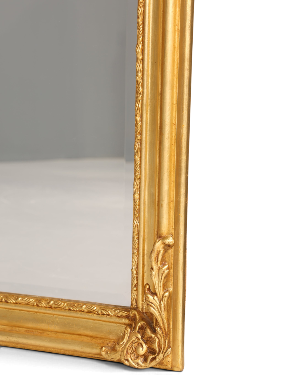 XXL Barock Standspiegel Gold Ornament Prunk