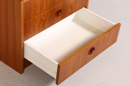Wunderschöne Mid Century Kommode Vintage Flur Kommode 60s Schubladenkommode Nachttisch